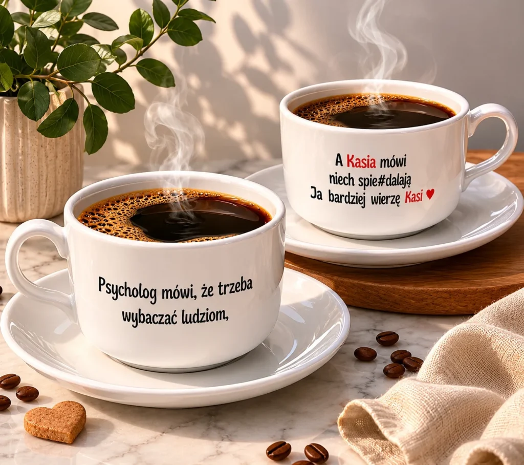 Filiżanka prezent na urodziny dla niej śmieszny nadruk „Psycholog" 150 ml
