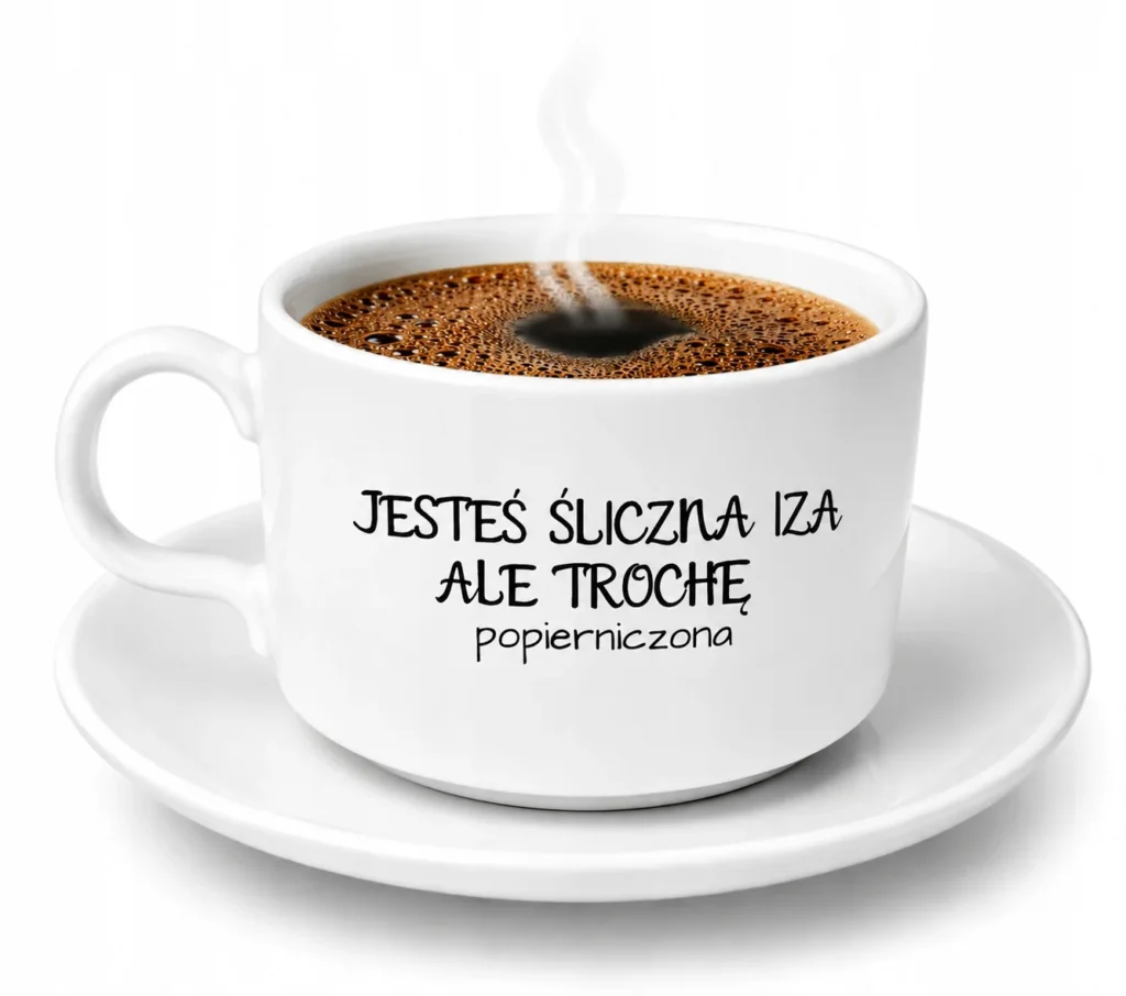 Filiżanka Dla Przyjaciółki Śmieszny Prezent JESTEŚ ŚLICZNA Z Humorem