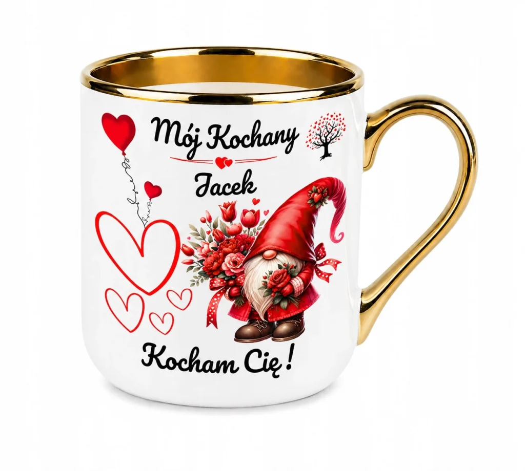 Kubek Mój Kochany personalizowany prezent dla niego
