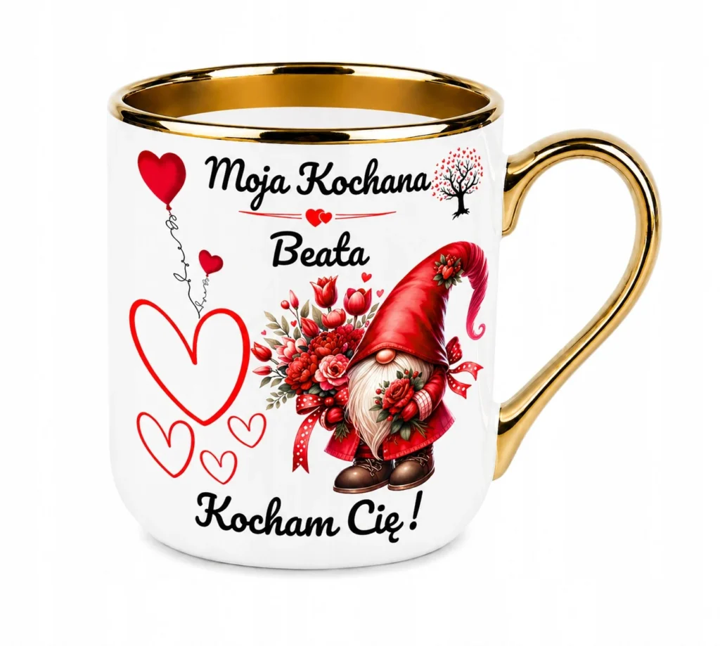 Kubek Moja Kochana personalizowany prezent dla niej