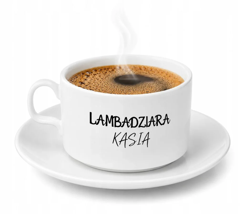 Filiżanka z Imieniem Lambadziara 150 ml Personalizowana